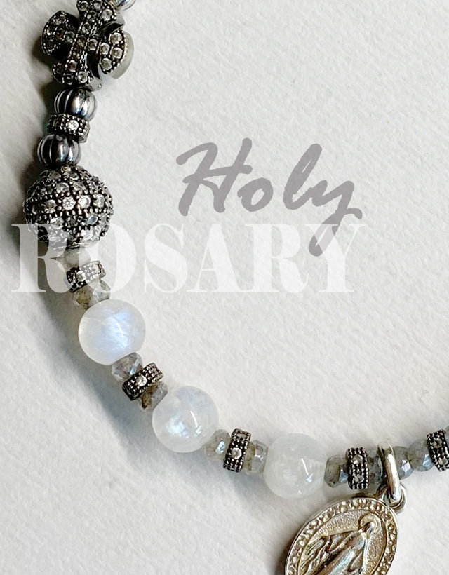 MOONSTONE ROSARY [ONLY YOUNA]